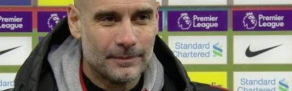 瓜迪奥拉：主罚点球是个问题 下次可能埃德松来罚